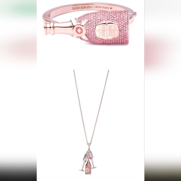 kate spade Jewelry - Kate Spade ♠️Make Magic Champagne Jewelry❤️🍾🍷🍷🎉